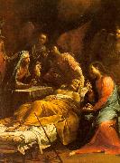 Giuseppe Maria Crespi The Death of St.Joseph France oil painting artist